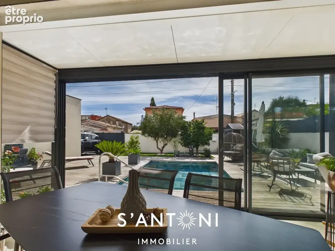 AGDE- Maison contemporaine 121 m²  3 chambres  Piscine  Garage - photo 7