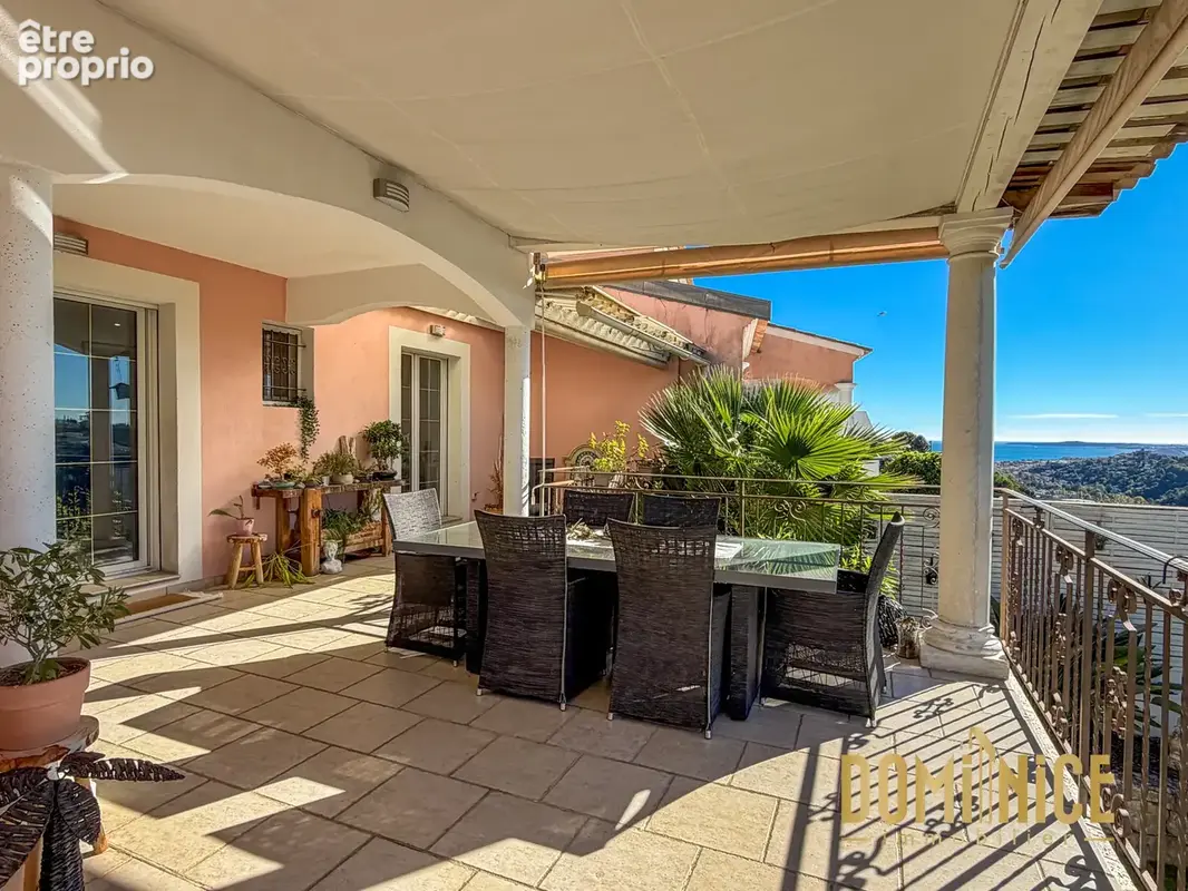 Cagnes-sur-Mer Les Collettes   Villa 233 m2, piscine à débordement, vue mer et espace bien-être - photo 2