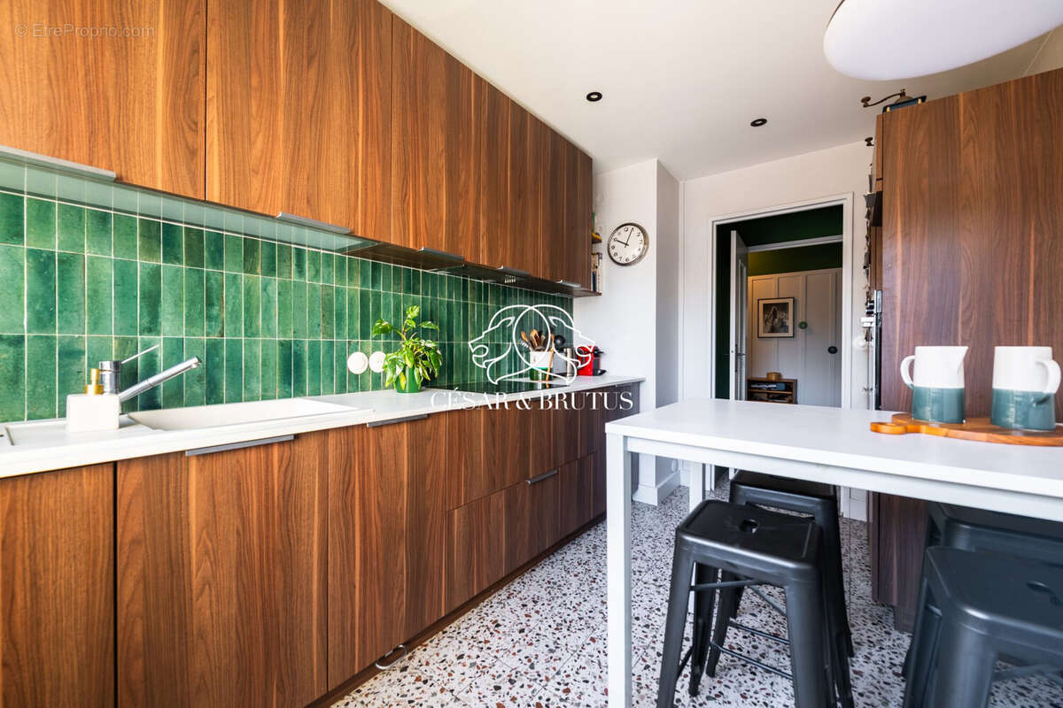 8 cuisine crédence - Appartement à LYON-8E