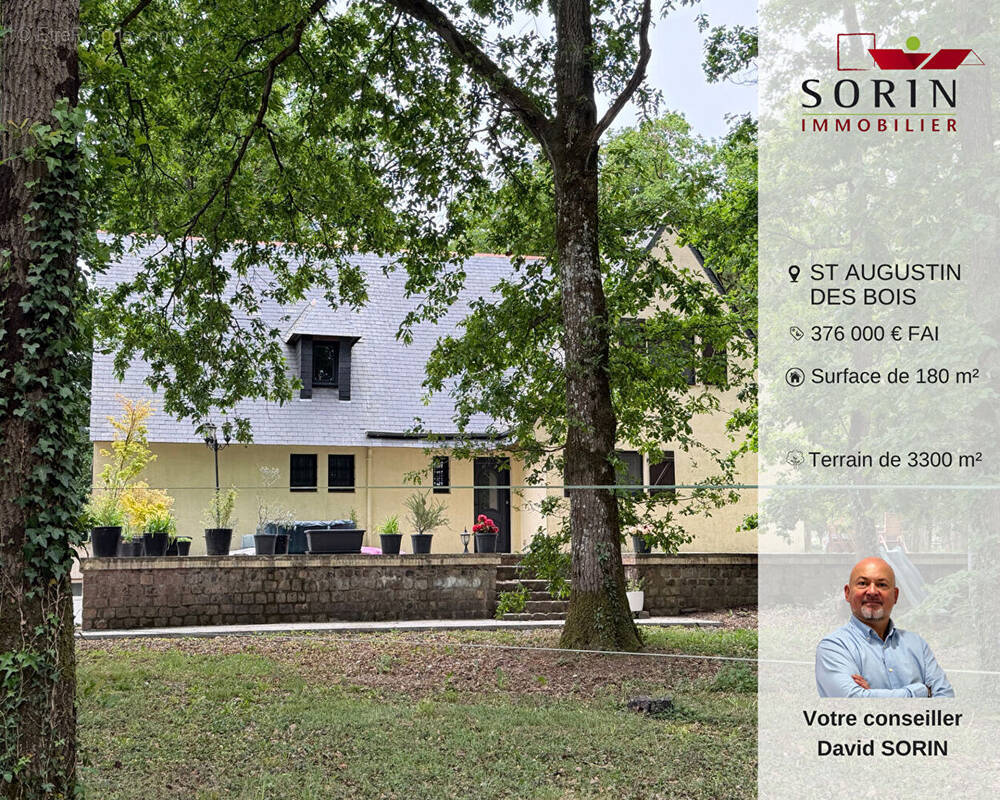 Maison à SAINT-AUGUSTIN-DES-BOIS
