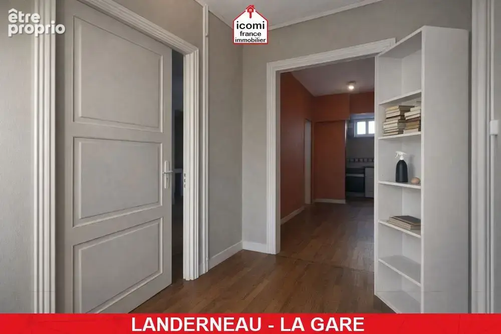Finistere - landerneau (29800) - a vendre - maison 140m² - 6 chambres - grande piece de vie - 1000m² de terrain - centre ville - - photo 10
