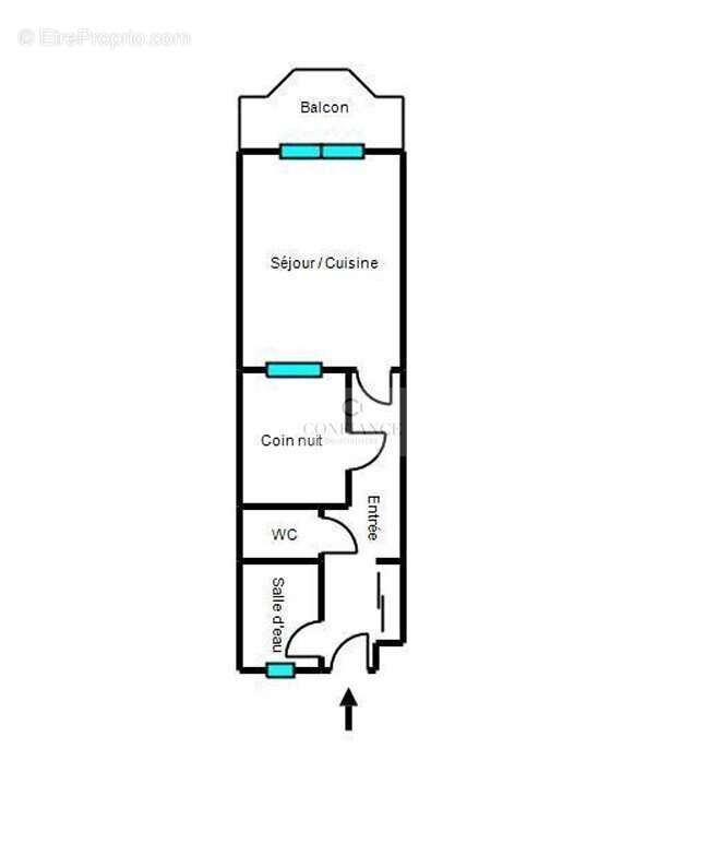 Appartement à SAINT-ETIENNE-DE-TINEE
