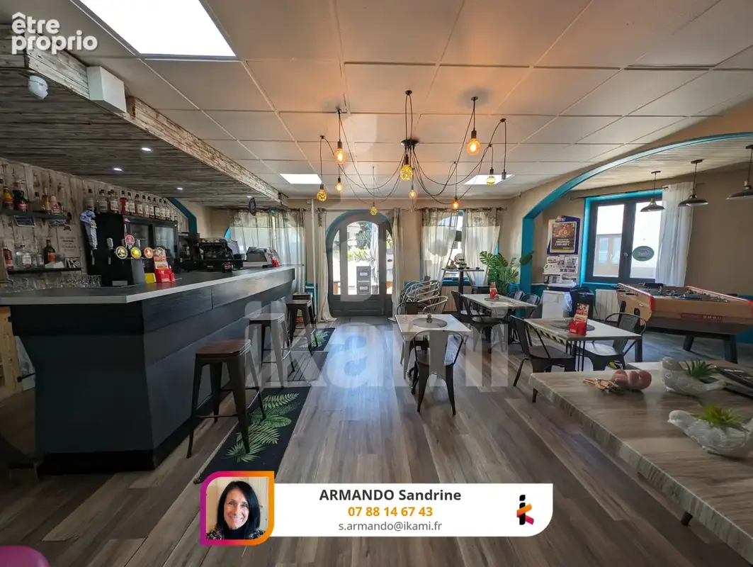 Fonds de commerce bar restaurant lapeyrouse mornay 130 m2 - photo 3