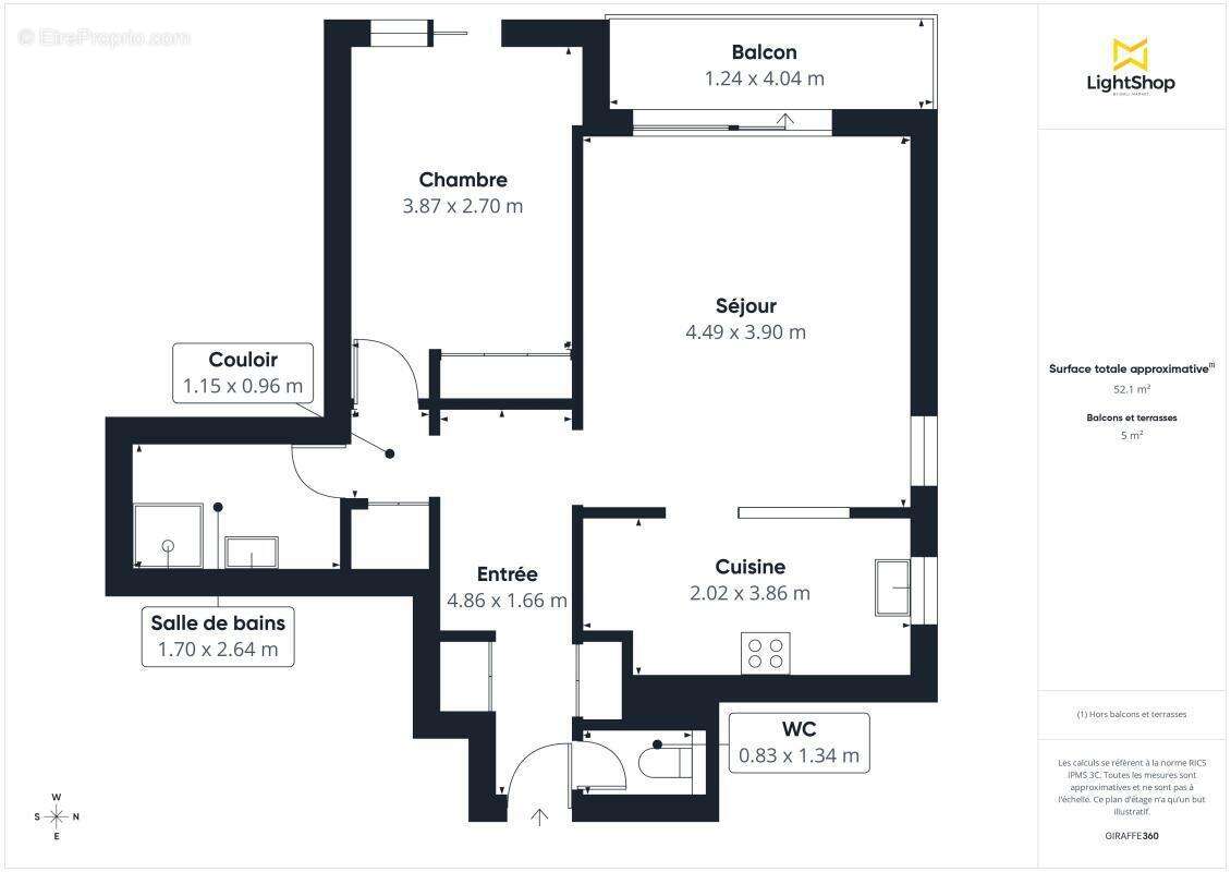Appartement à LE KREMLIN-BICETRE