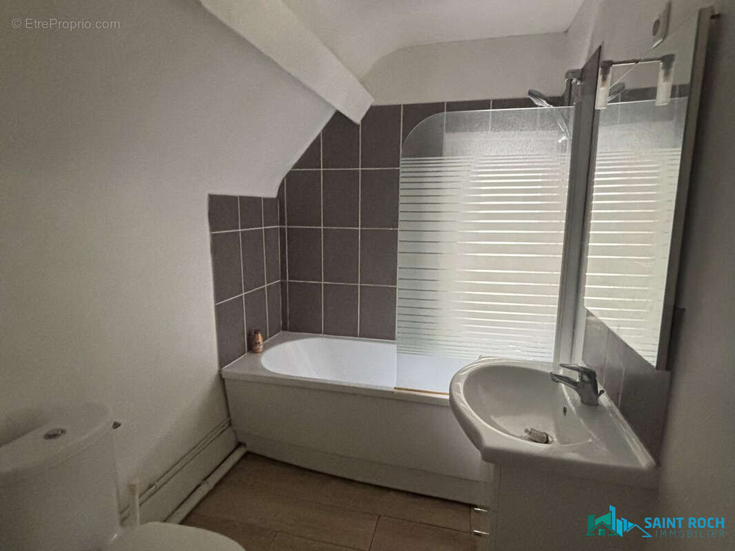 Salle de bains - Appartement à LE HAVRE