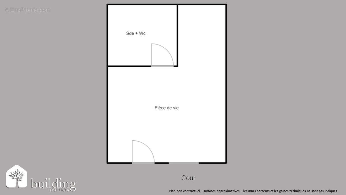 Courcelles Wagram Paris 17ème - Studette 15 m² - photo 2