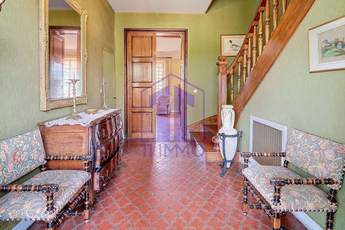 Entrée actuelle - Maison à PENNAUTIER