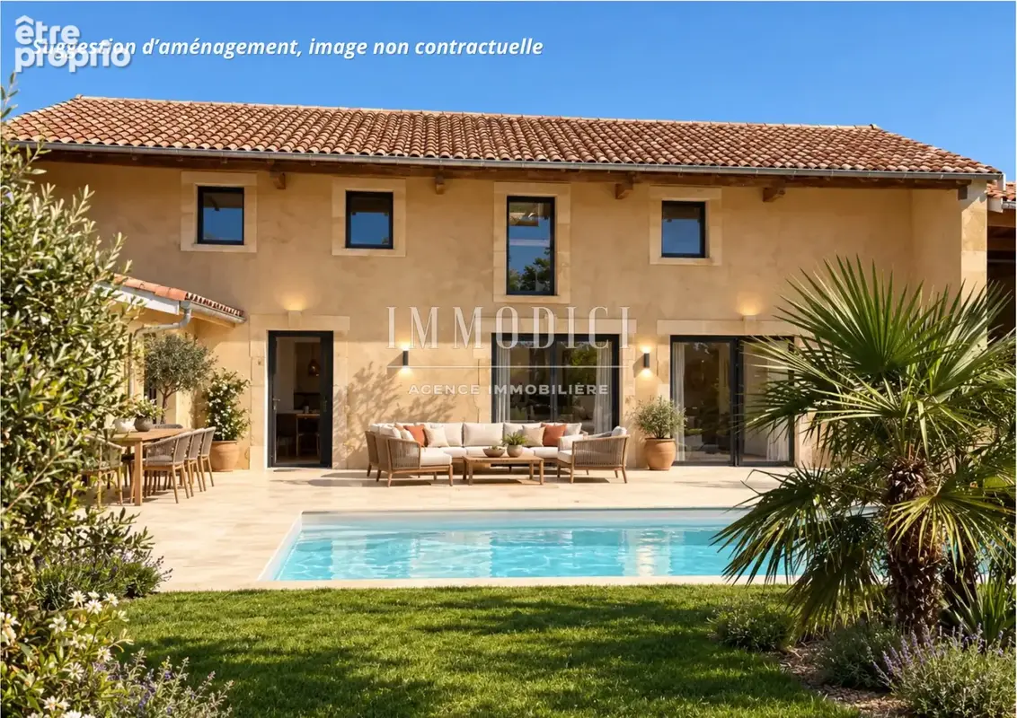 Maison de caractère rénovée avec piscine à Genouilleux. - photo 2