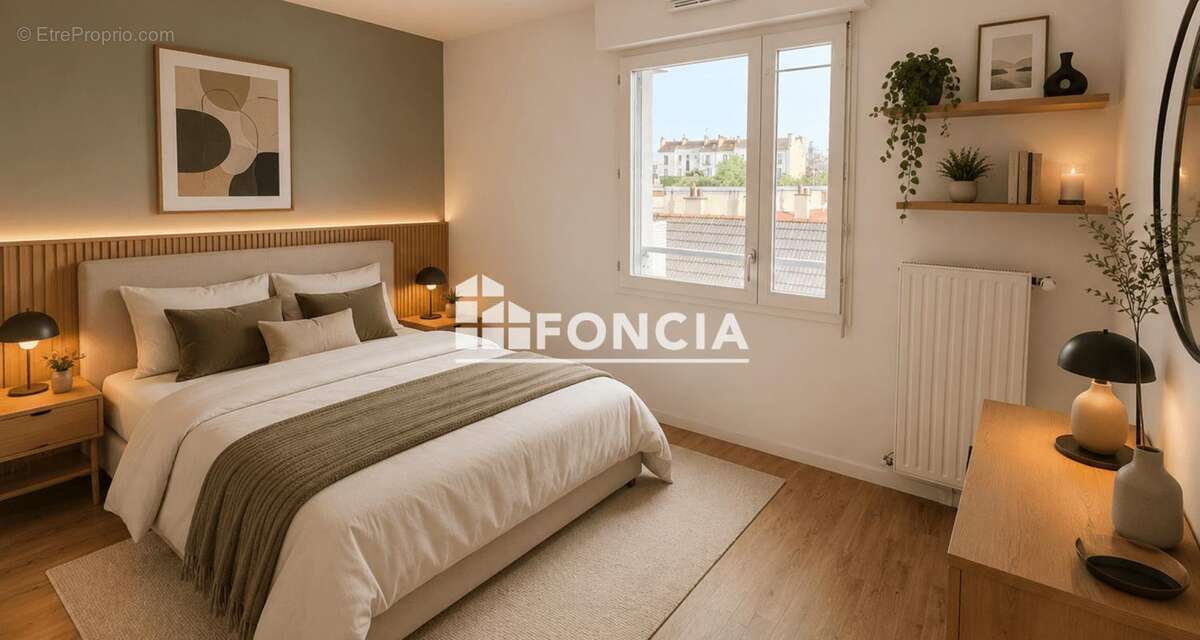 3 pièces avec balcon, parking et au calme – À 2 pas du métro & du coeur de ville - photo 3