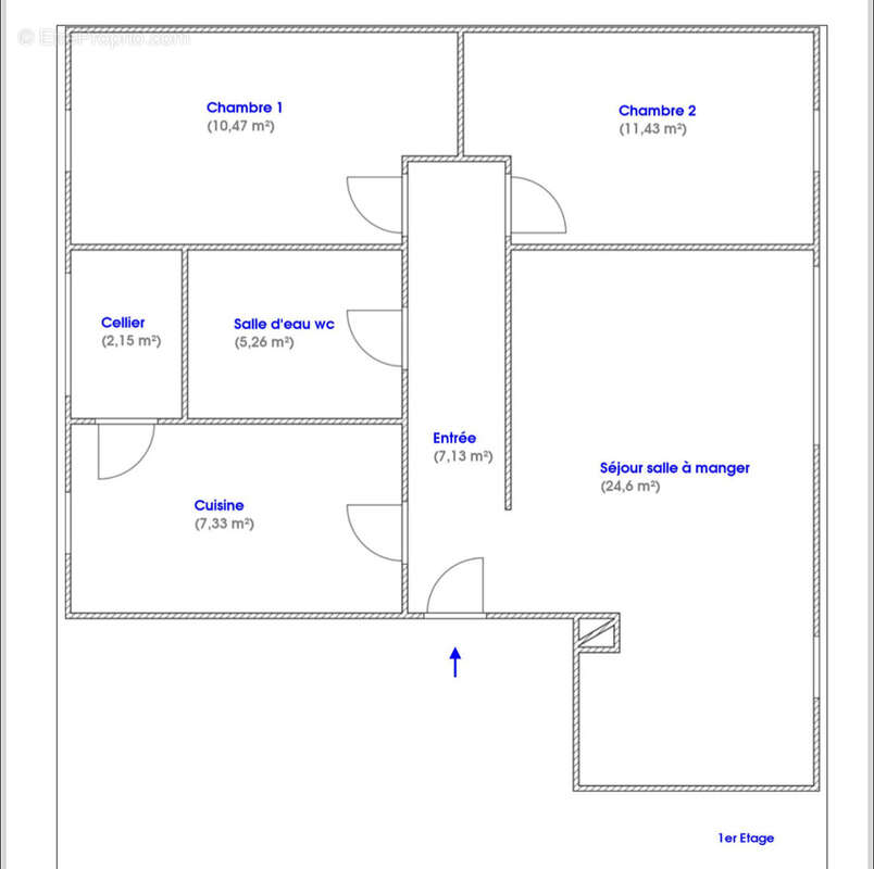 Appartement à GROSLAY