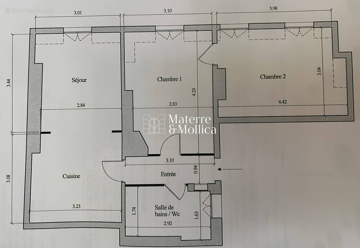 Appartement à PARIS-6E