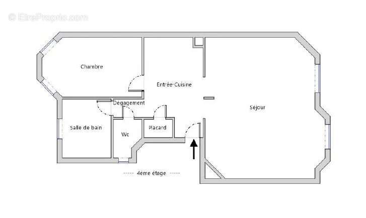 Appartement à PARIS-15E