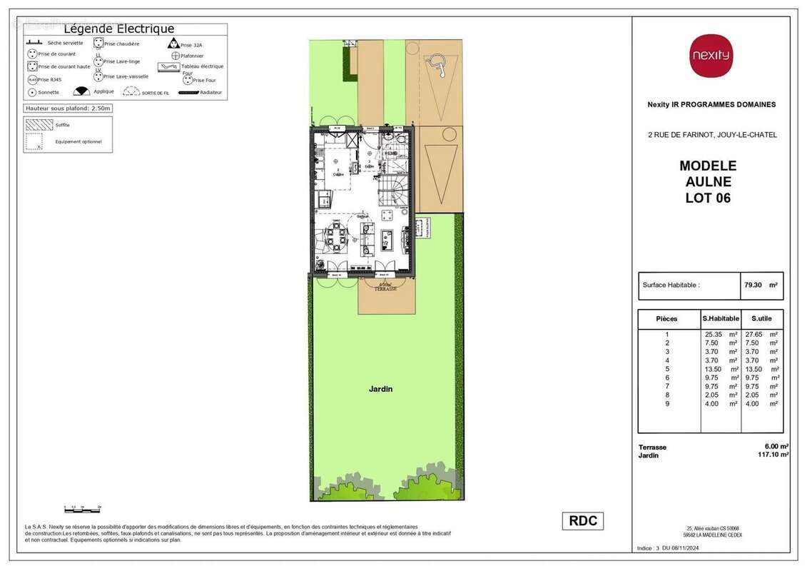 Maison à JOUY-LE-CHATEL