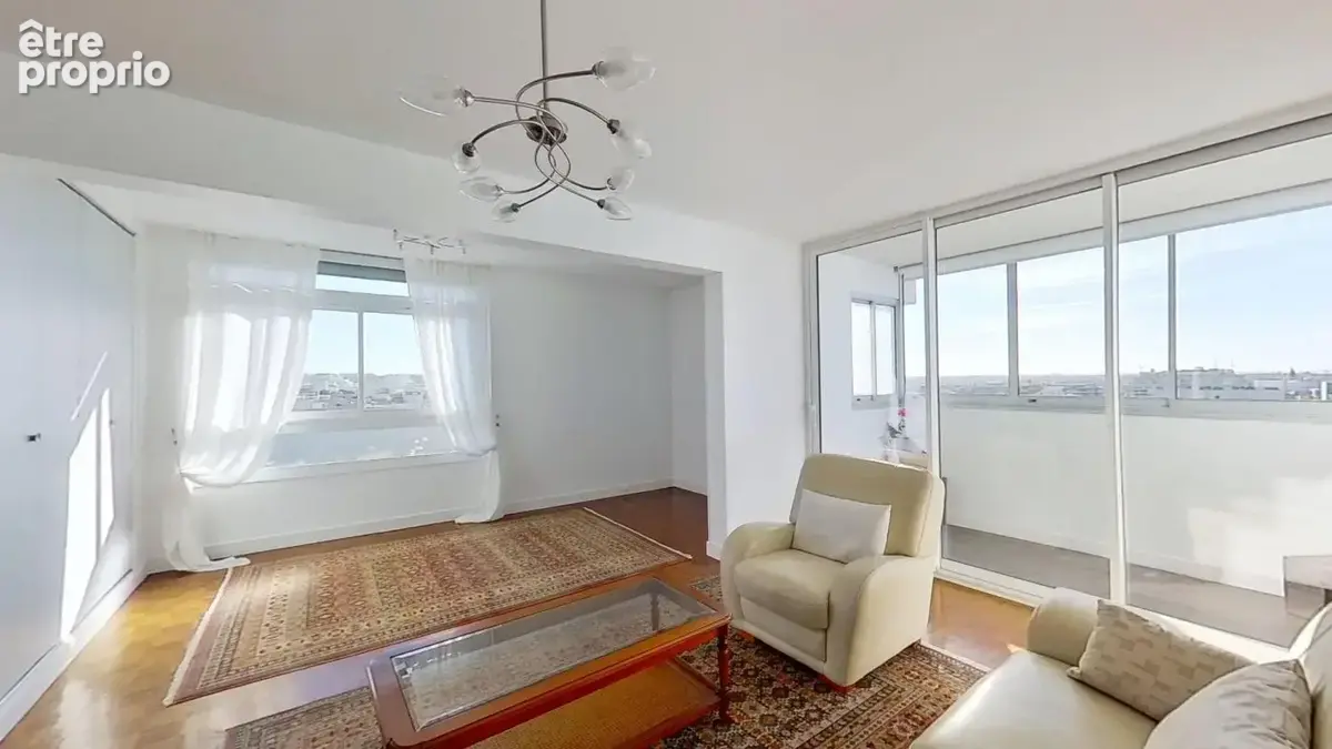 3/4 pièces –12e étage – Vue imprenable – Loggia – Quartier des Coutures - photo 3