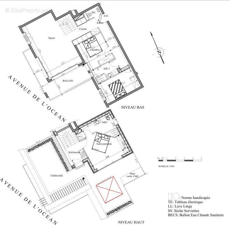 Appartement à LES MATHES