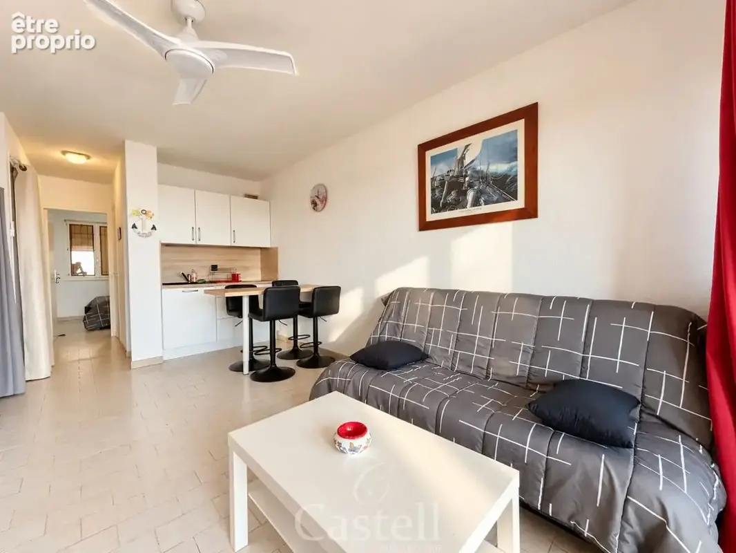 *** appartement 2 pieces, parking, vue mer *** - photo 3