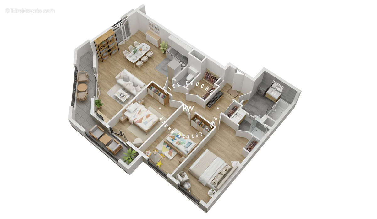 Appartement à LEVALLOIS-PERRET