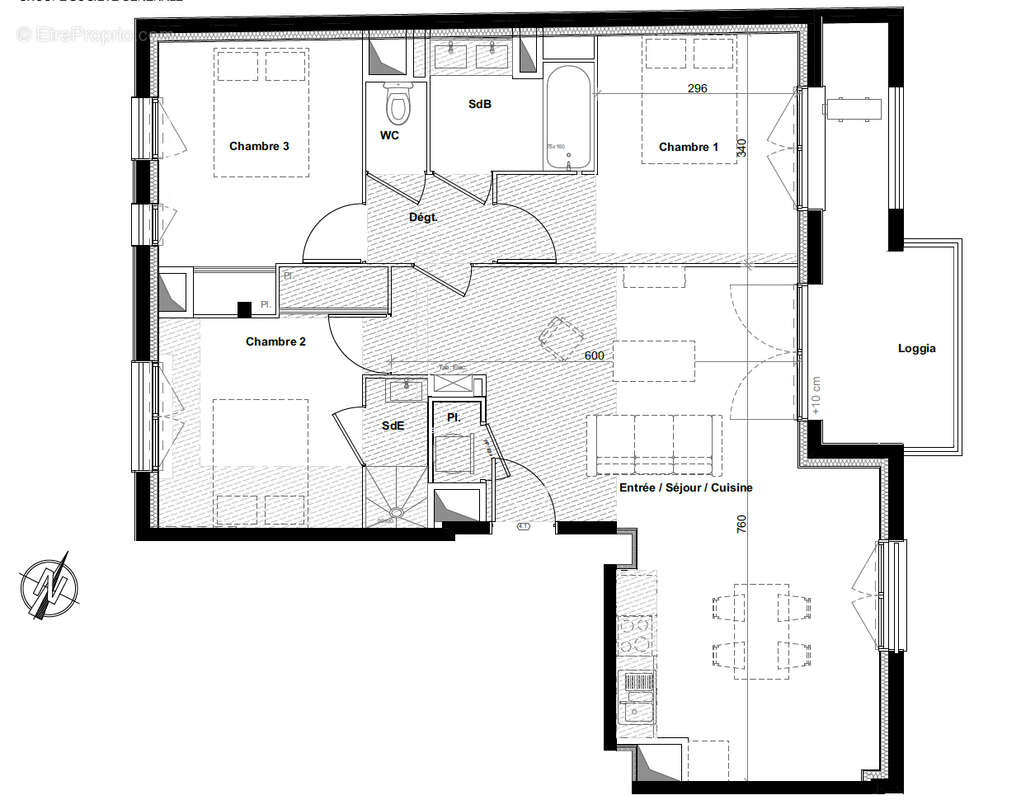 Appartement à TOULOUSE