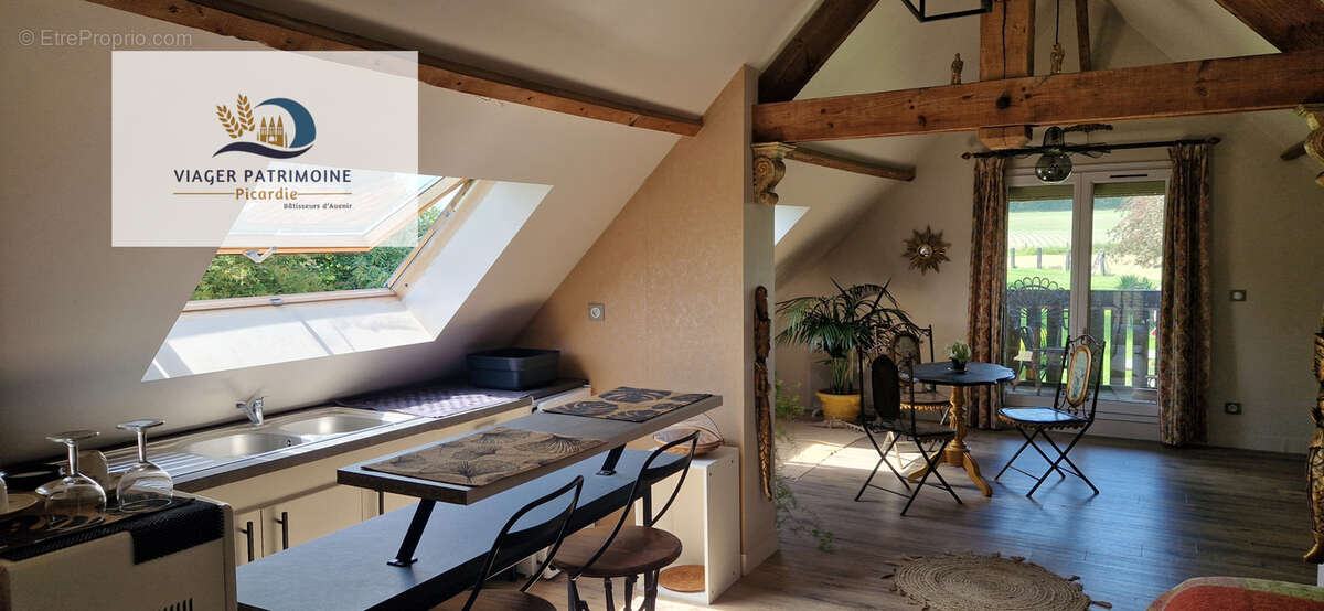 EXCLUSIVITÉ - Viager occupé - Domaine de 17 000 m2 avec maison de maître, dépendances et écurie - Pays de Bray (76) - photo 7