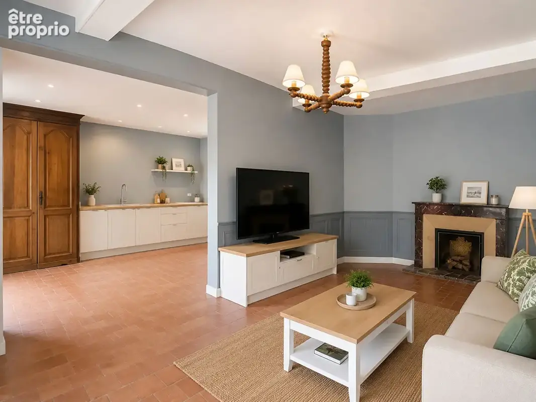 100 m de la plage de st aubin sur mer_ 89 m2 _4 chambres _ jardinet_ a renover - photo 4