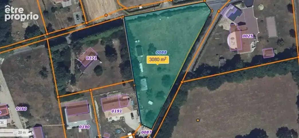 Terrain constructible 3076 m2 - photo 2