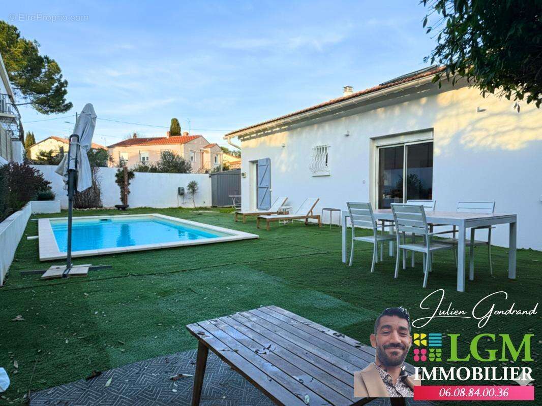 Le Crès - Maison rénovée de 160 m² avec piscine, jardin et potentiel locatif - photo 14