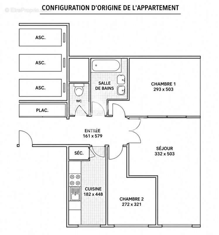 A vendre appartement t4 73 m² choisy le roi centre - parking - photo 10