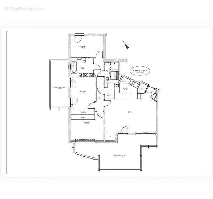 Appartement à EZE