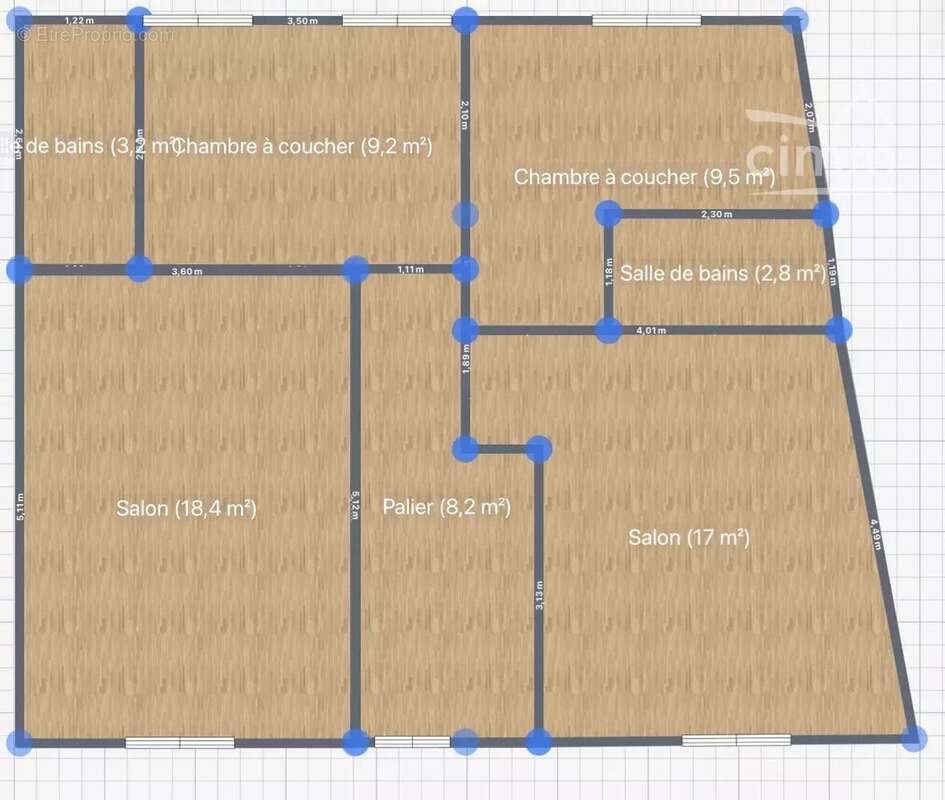 Appartement à LA TOUR-DU-PIN