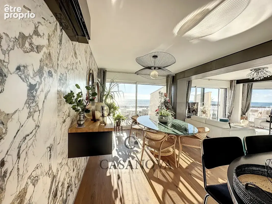 Appartement d'exception, face à la mer-Palavas Rive Droite, 117m2, terrasses et parkings - photo 14
