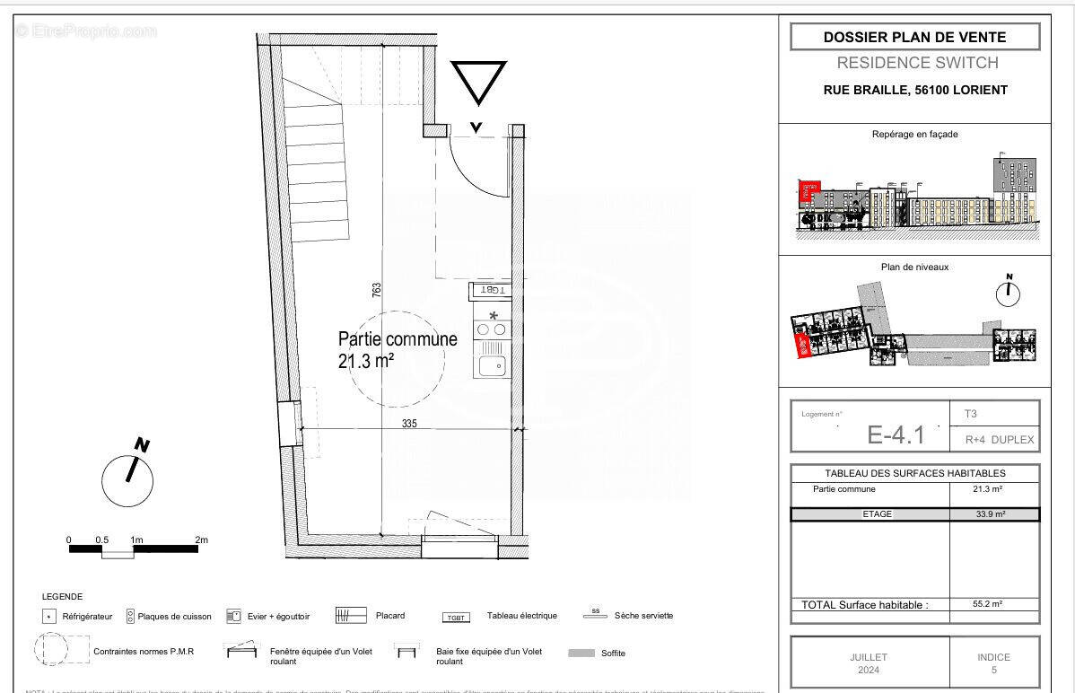 Appartement à LORIENT