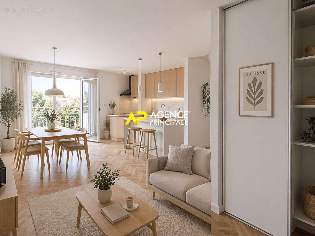 Sartrouville - La Vaudoire - Appartement 3 pièces 59.75 m² avec terrasse et parking - photo 2