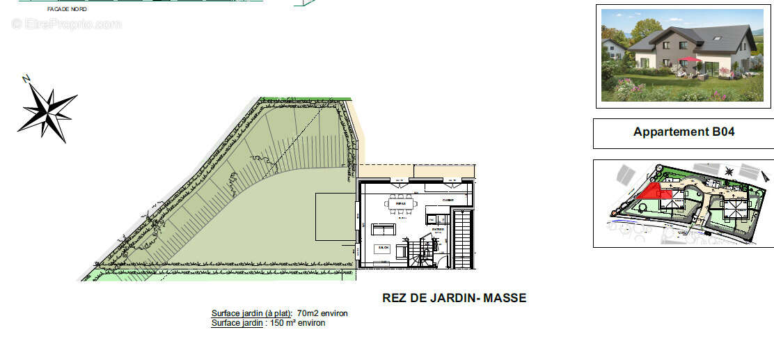 Appartement à VETRAZ-MONTHOUX