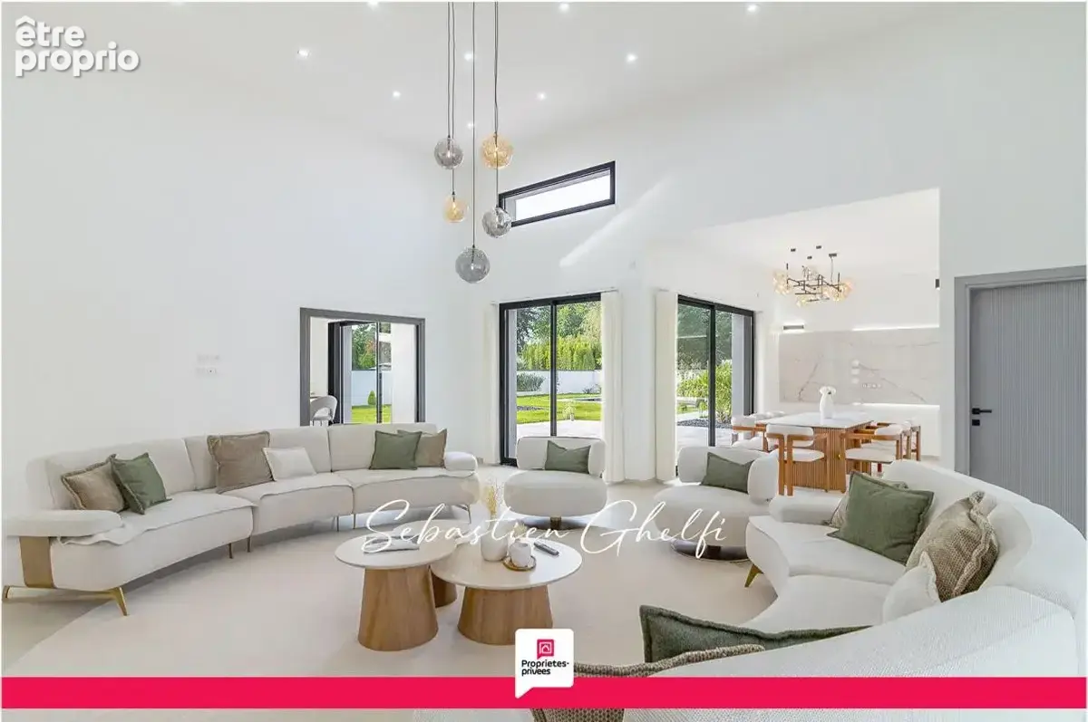 belle maison contemporaine avec 5 chambres-piscine-grand garage - photo 6