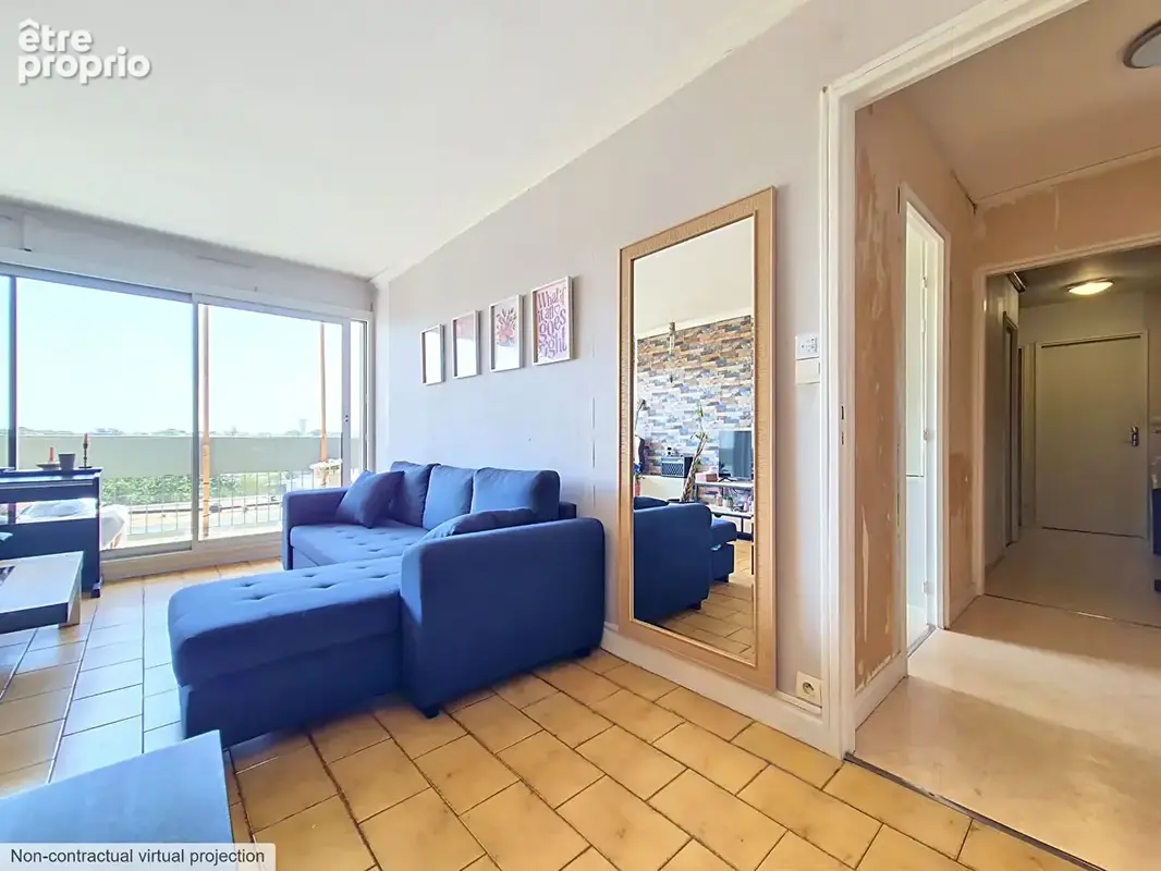 T3 62m² angers sud - photo 3