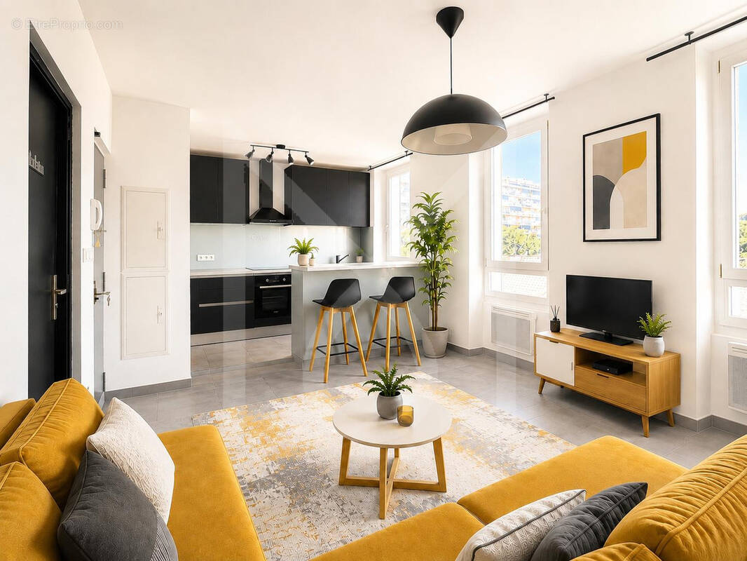 Appartement à MARSEILLE-4E