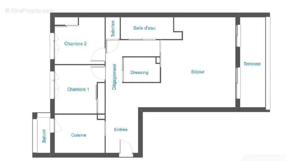 Appartement 88 m² à Montpellier  - photo 16