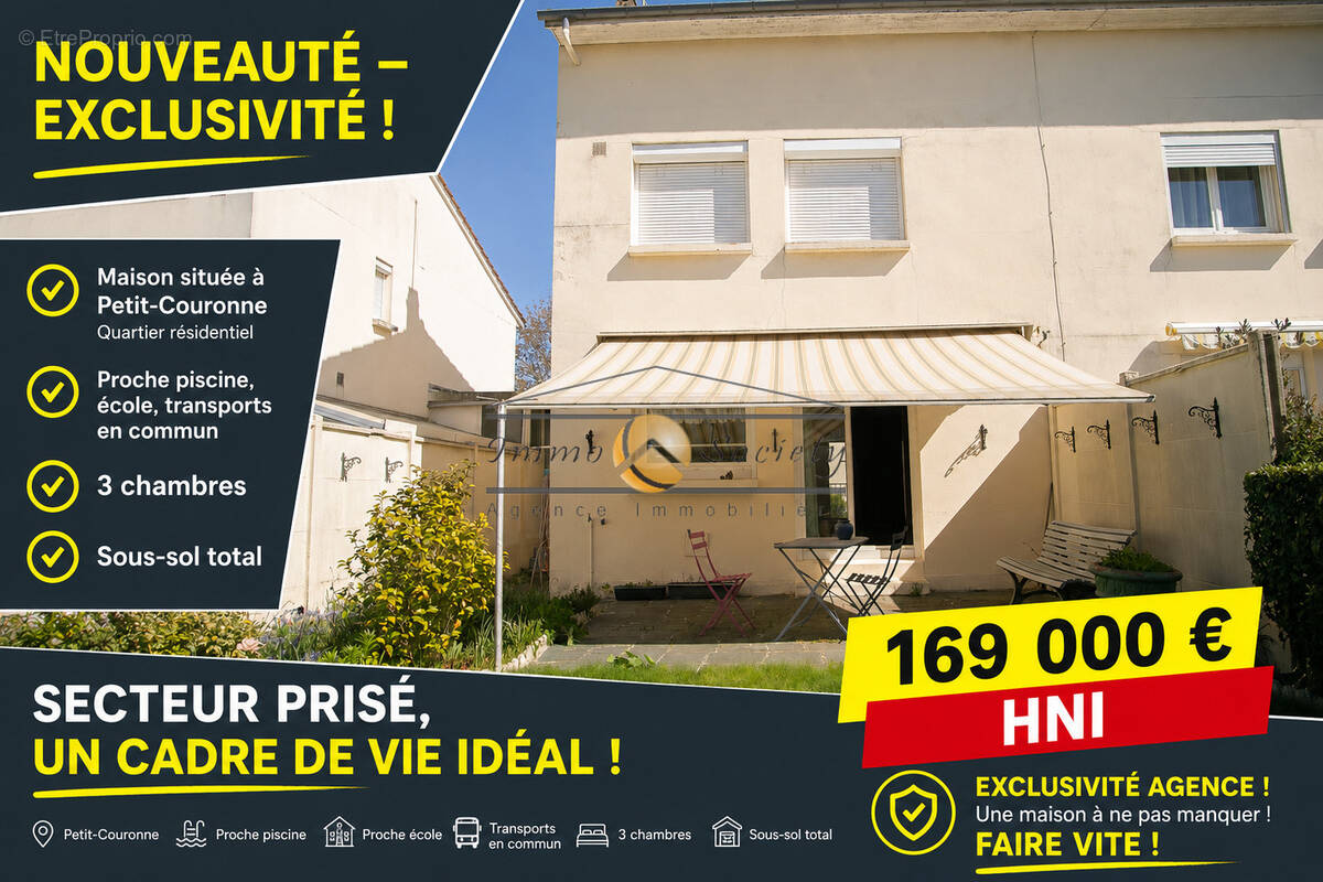 Maison à PETIT-COURONNE
