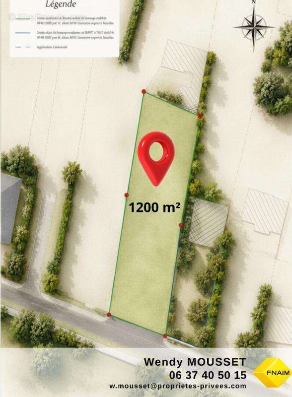 Grand terrain constructible de 1200 m² à 3 minutes de la plage et commerces - photo 4