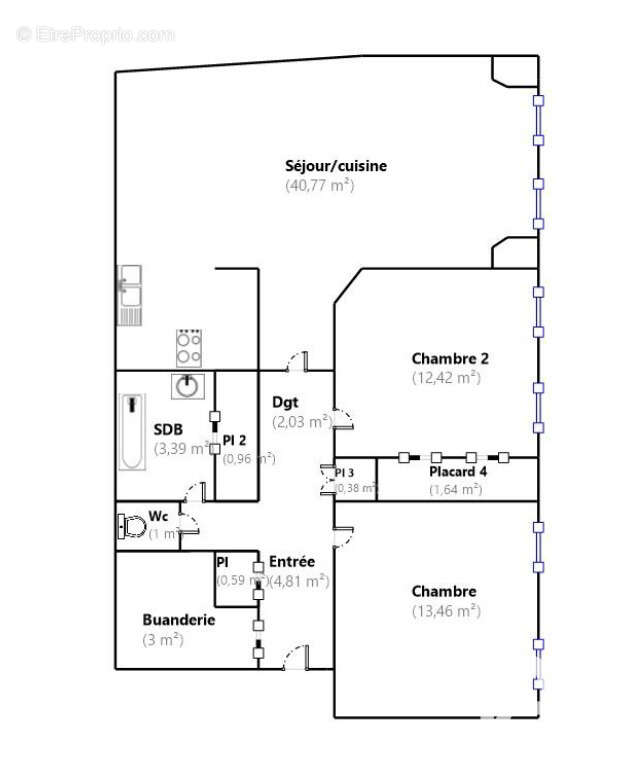 Photo 8 - Appartement à AMIENS