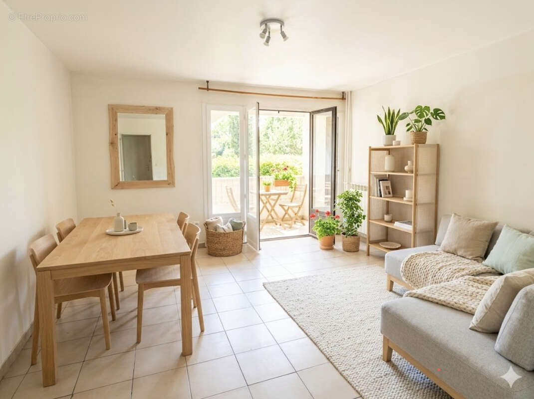 Montpellier (Mas Drevon)   T3 de 61 m2 en Rez-de-Jardin + Loggia & Cave - photo 3