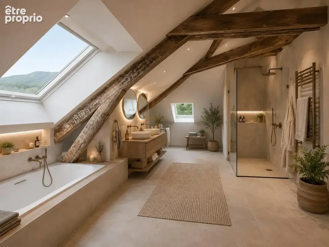 À vendre - Plateau brut de 102 m2 à aménager - Allevard (38) - photo 6