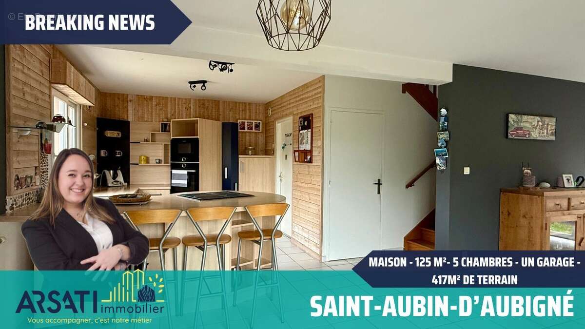 Maison à SAINT-AUBIN-D&#039;AUBIGNE