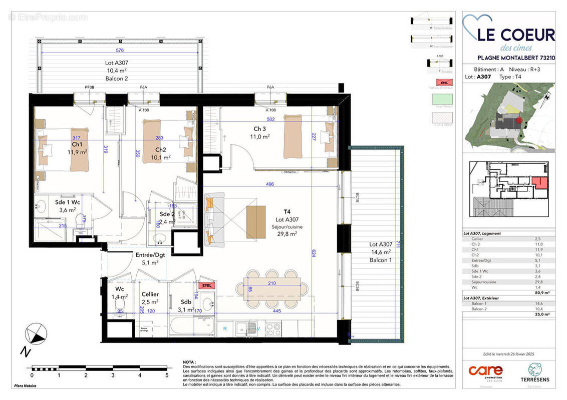 Appartement à MACOT-LA-PLAGNE