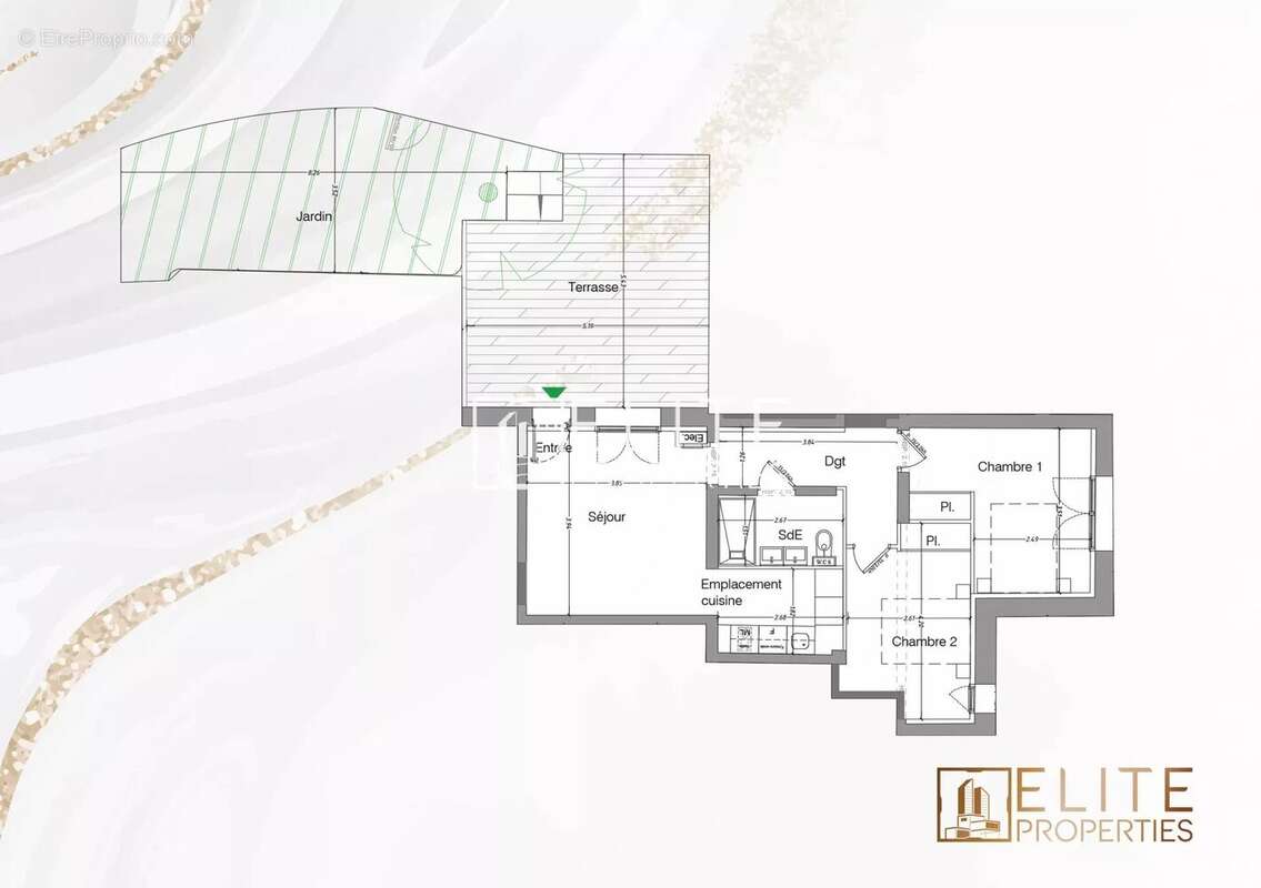 Appartement à MOUANS-SARTOUX