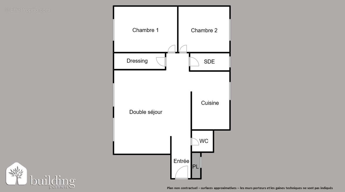 Appartement à LEVALLOIS-PERRET