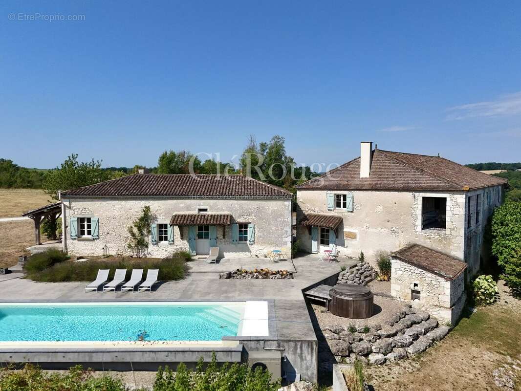 Proche d'Eymet – Ancien domaine du XVe siècle avec maison d'amis, piscine à débordement et près de 4 hectares - photo 42