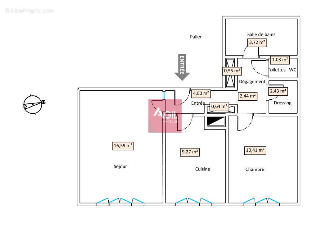 Appartement à GRENOBLE