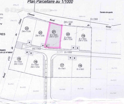 Terrain à SAINT-AUBIN-DES-BOIS