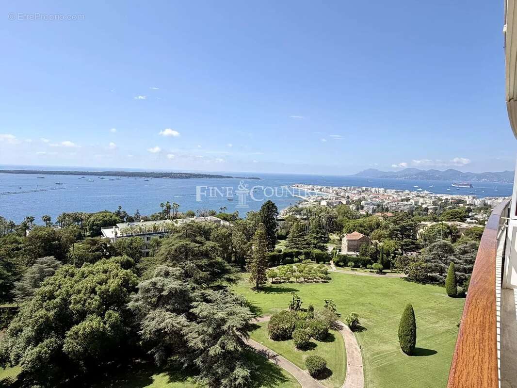 Vente appartement Cannes Californie Vue Mer Panoramique avec Studio séparé - photo 2